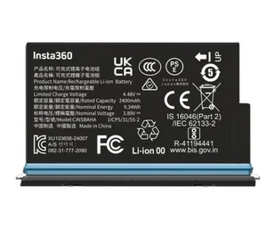 Insta360 X5 - akumulator 2400 mAh - Akcesoria do kamer sportowych - miniaturka - grafika 1