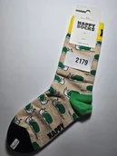 Skarpetki męskie - Kolorowe skarpety Happy Socks unisex rozmiar 36-40 (2179) - miniaturka - grafika 1