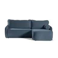Narożniki - BETTSO Elegancki narożnik CLOUD do salonu niebieski - miniaturka - grafika 1