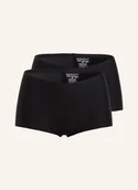 Majtki damskie - Magic Bodyfashion Majtki Dream Invisibles Boyshort, 2 Szt schwarz - miniaturka - grafika 1