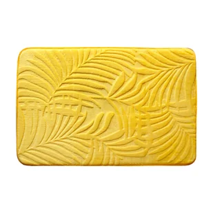 Dywanik łazienkowy Exotic Nature Zółty 40 x 70 Domarex - Dywaniki łazienkowe - miniaturka - grafika 1