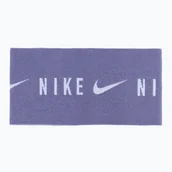 Sport OUTLET - Opaska na głowę Nike Dri-Fit Trail Knit world indigo/ghost WYSYŁKA W 24H 30 DNI NA ZWROT - miniaturka - grafika 1