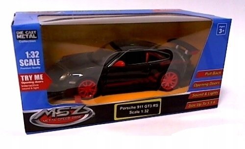 MSZ Samochód PORSCHE 911 GT3 RS Metal Światło Dźwięk