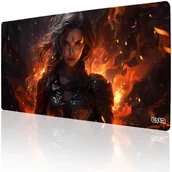 Podkładki pod mysz - PODKŁADKA POD KLAWIATURĘ Córka Smoków 100x50 TILT XXL Antypoślizgowa Duża - miniaturka - grafika 1