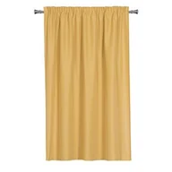 Zasłony - Zasłona z taśmą OXFORD 140 x 160 cm musztardowy - miniaturka - grafika 1