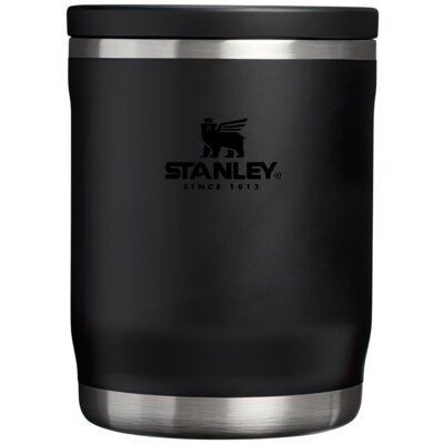 Termos na jedzenie STANLEY Adventure Czarno-srebrny 530 ml