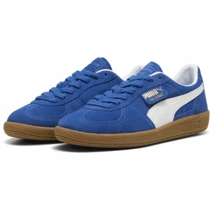 Buty męskie sportowe trampki Puma Palermo 39646307 zamszowe niebieskie 44 - Buty sportowe męskie - miniaturka - grafika 1