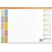 Podkładki na biurko - Visual System Podkład na biurko dla ucznia. Tabliczka mnożenia - Visual System - miniaturka - grafika 1