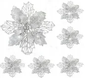 Ozdoby bożonarodzeniowe - Gwiazda Betlejemska Na Choinkę Kwiaty 6Szt [31Mg] - miniaturka - grafika 1