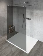 Kabiny prysznicowe - GELCO Kabina prysznicowa przyścienna VARIO CHROM WALK IN 140x200 szkło dymione z powłoką Coated Glass GX1314GX2210 - miniaturka - grafika 1