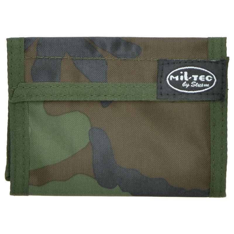 Mil-Tec, Portfel, Woodland, 13x9 cm