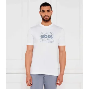 BOSS ORANGE T-shirt Te_logospace Regular Fit - Koszulki męskie - miniaturka - grafika 1