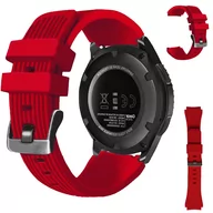 Akcesoria do smartwatchy - Pasek sportowy do Samsung Galaxy Watch 45/46mm CZERWONY - miniaturka - grafika 1