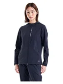 Kurtki i kamizelki sportowe damskie - Under Armour Kurtka "Outrun The Storm" w kolorze granatowym do biegania - miniaturka - grafika 1