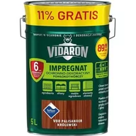 Farby i impregnaty do drewna - Vidaron Impregnat do drewna palisander królewski 5 l 91020454 - miniaturka - grafika 1