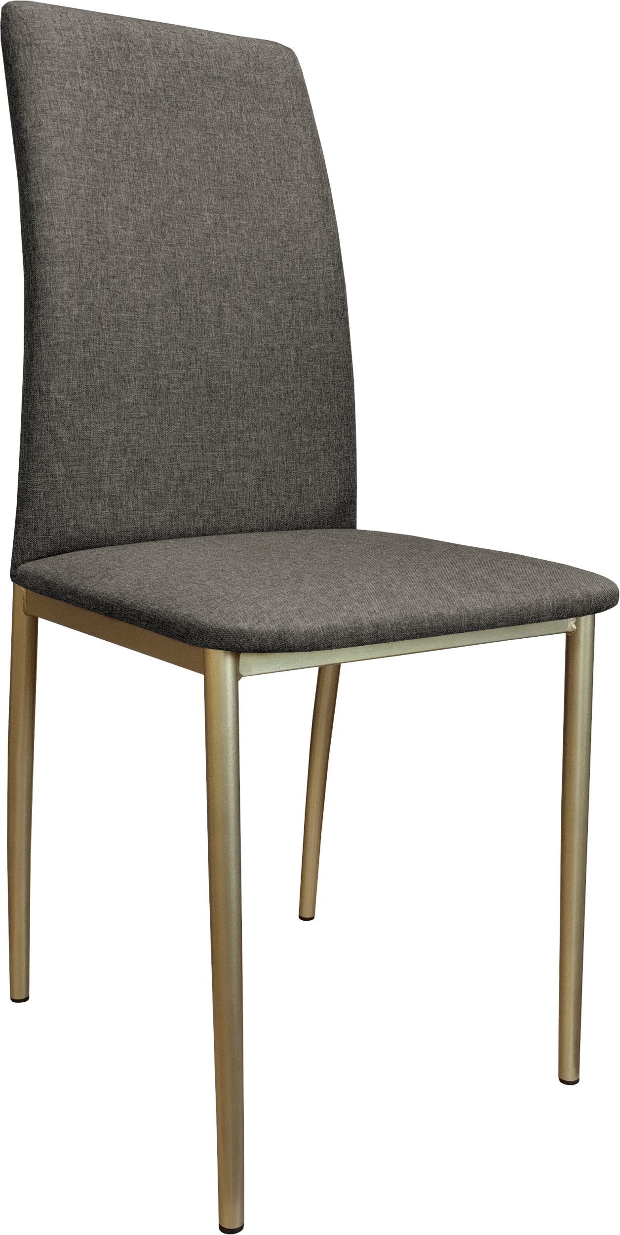 Krzesło tapicerowane ALAN stelaż złoty Sawana 05