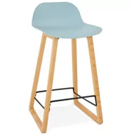 Taborety i hokery - Kokoon Design Hoker Astoria niebieski BS01670BU - miniaturka - grafika 1