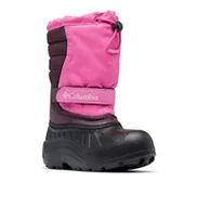 Śniegowce damskie - Columbia Unisex dziecięce śniegowce Powderbug Snowlite, Różowy lód Moonvista, 11.5 UK Child - miniaturka - grafika 1