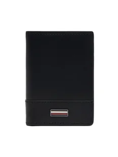 Tommy Hilfiger Duży Portfel Męski Th Corp Bifold AM0AM13248 Czarny - Portfele - miniaturka - grafika 1