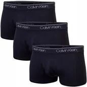 Majtki męskie - Calvin Klein Bokserki Męskie Majtki Trunk 3Pk Czarne R.Xl - miniaturka - grafika 1