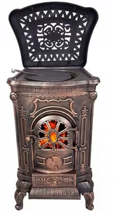 Agedin Piec żeliwny koza 9kW na drewno (kolor: złoty) 57680086 - Piece wolnostojące Agedin Piec żeliwny koza 9kW na drewno (kolor: złoty) 57680086 - Piece wolnostojące - miniaturka - grafika 3