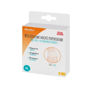 Akuku Majtki siateczkowe wielorazowe XL - Bielizna lecznicza - miniaturka - grafika 2