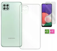 Akcesoria do smartwatchy - Etui 2Mm Do Samsung Galaxy A22 5G Obudowa + Szkło - miniaturka - grafika 1