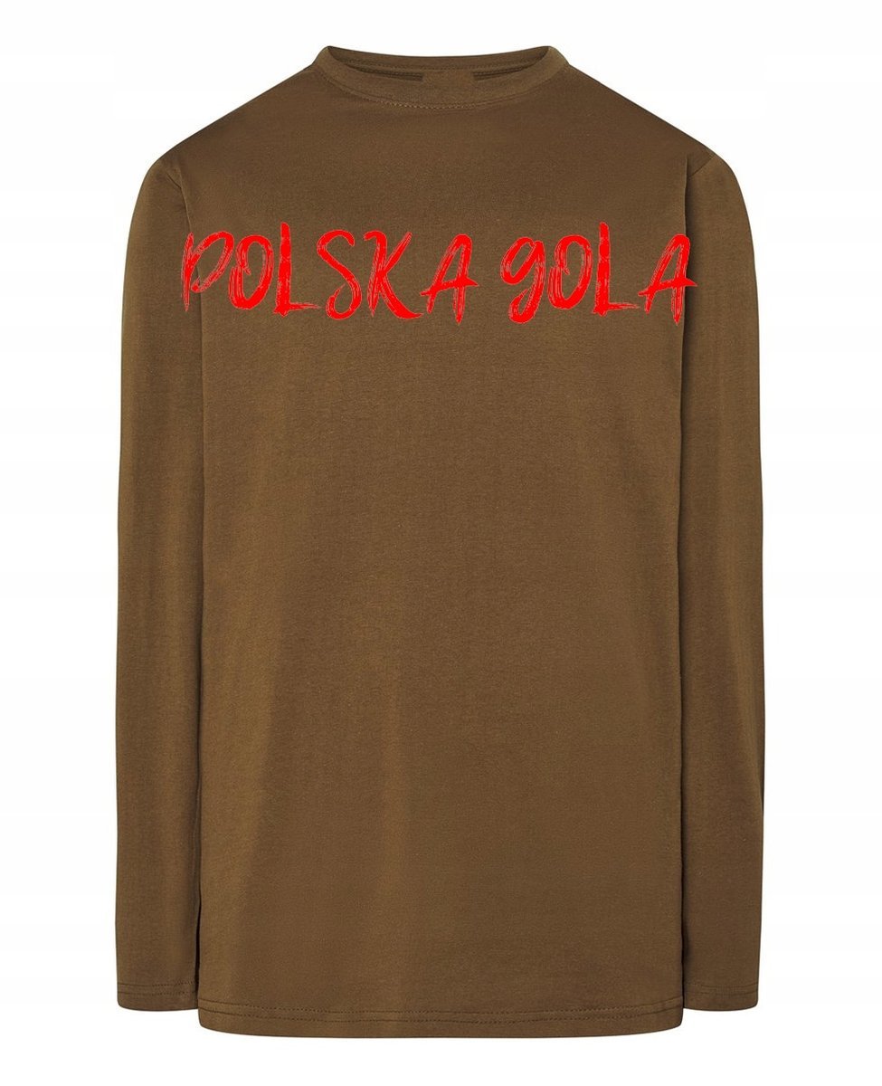 Longsleeve Kibica nadruk Polska Gola Rozm.4XL