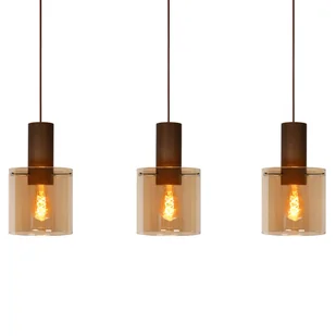 Lucide TOLEDO 3xE27 Lampa wisząca 74405/13/62 - Lampy sufitowe - miniaturka - grafika 3