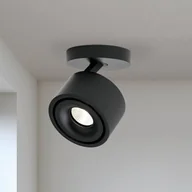 Lampy sufitowe - ORION Reflektor sufitowy LED Specter, czarny, Ø 8,4 cm, aluminium - miniaturka - grafika 1