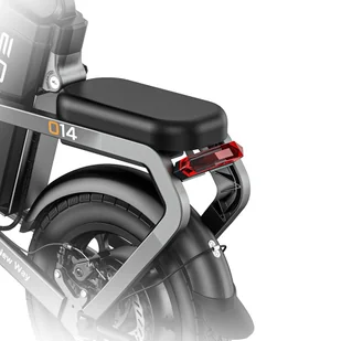 ENGWE O14 Electric Bike 14*2.125 inch Tire 48V 250W Motor 25km/h Speed 15.6Ah Battery 72km Mileage - Grey - Rowery elektryczne - miniaturka - grafika 6