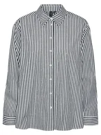 Koszule damskie - Vero Moda Koszula w kolorze czarno-białym - miniaturka - grafika 1