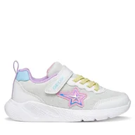 Buty dla dziewczynek - Sneakersy Geox J Sprintye Girl J55FWA 0AS54 C0653 M Biały - miniaturka - grafika 1