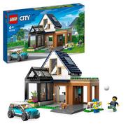 Klocki - Lego CITY Domek rodzinny i samochód 60398 - miniaturka - grafika 1