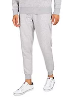 Spodenki męskie - Tommy Jeans męskie spodnie dresowe TJM Slim Fit, Lt Grey Htr, L - miniaturka - grafika 1