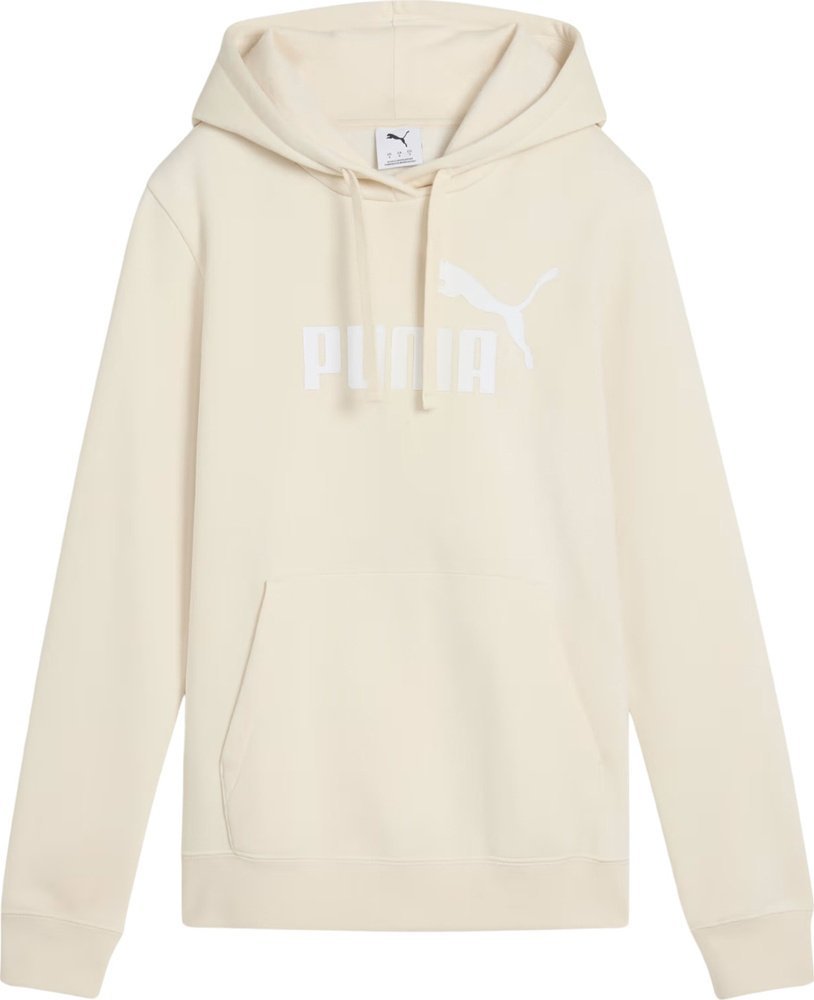 Puma Bluza damska z kapturem kangurka Puma ESS No.1 Logo Hoodie FL kremowa 682389 87 L