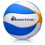 Siatkówka - Meteor Piłka do siatkówki EVA biało-niebieska 10090 - miniaturka - grafika 1