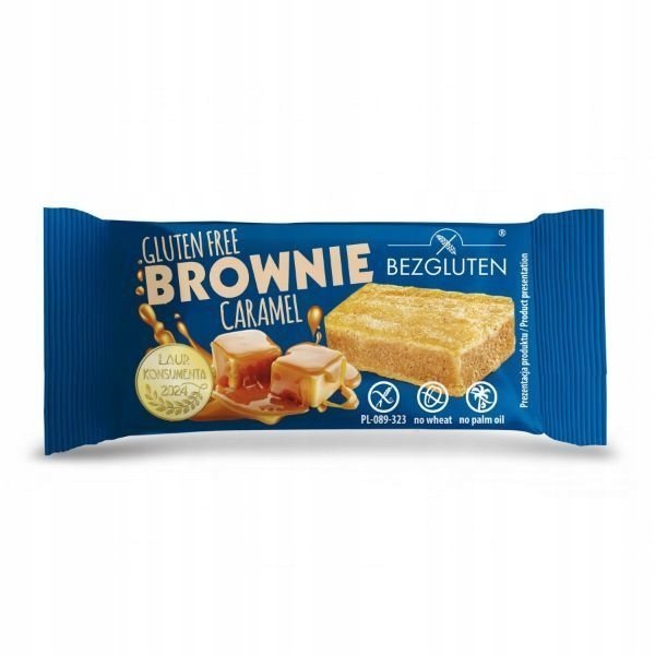 Brownie karmelowe bezglutenowe 40g Bezgluten