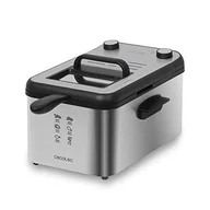 Frytkownice - Cecotec Frytkownica CleanFry Infinity 3000, 3 l, temperatura do 190 ºC, timer, filtr OilCleaner, czarne wykończenie, 2400 W - miniaturka - grafika 1