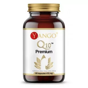 YANGO Yango Q10 Premium Koenzym 470 mg 60 k YA761 - Aminokwasy - miniaturka - grafika 1