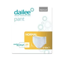 Pieluchy dla dorosłych - DAILEE Pant Premium Normal L Majtki chłonne, 15szt. - miniaturka - grafika 1