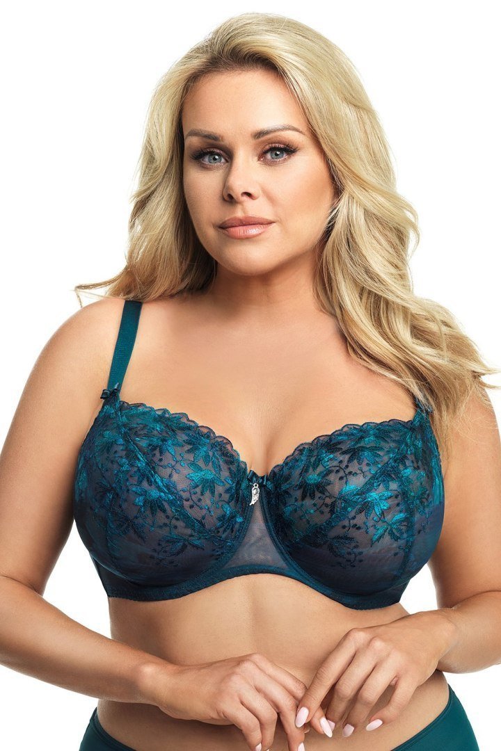 Biustonosz Soft Model Rimini K633 Green - Gorsenia Lingerie - 65M