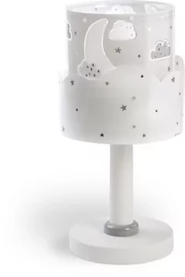 Dalber Moon lampka nocna 1-punktowa szara 61231E 61231E - Lampy stojące - miniaturka - grafika 1