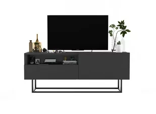 Szafka RTV SELF 3 120 grafitowa mat - Szafki RTV - miniaturka - grafika 1