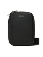 Nerki - Calvin Klein Saszetka Ck Sleek Reporter Xs K50K512747 Czarny - miniaturka - grafika 1