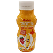 Kefiry, jogurty, maślanki - Auchan - Smoothie jogurtowo-owocowe truskawka - banan - miniaturka - grafika 1