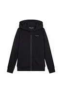 Bluzy dla chłopców - Teddy Smith Chłopięca bluza z kapturem G-narky Zip Jr, ciemnoniebieski, 4 lat - miniaturka - grafika 1