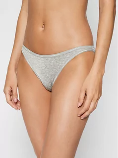 Majtki damskie - Calvin Klein Underwear Figi klasyczne 000QF4530E Szary - grafika 1