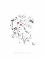 Części i akcesoria do maszyn rolniczych - NEW HOLLAND CASE Zacisk węża chłodnicy CASE CNH 254026A1 254026A1 - miniaturka - grafika 1