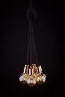 Lampy sufitowe - Nowodvorski Lampa wisząca CABLE BLACK/COPPER VII  by (9746) - miniaturka - grafika 1